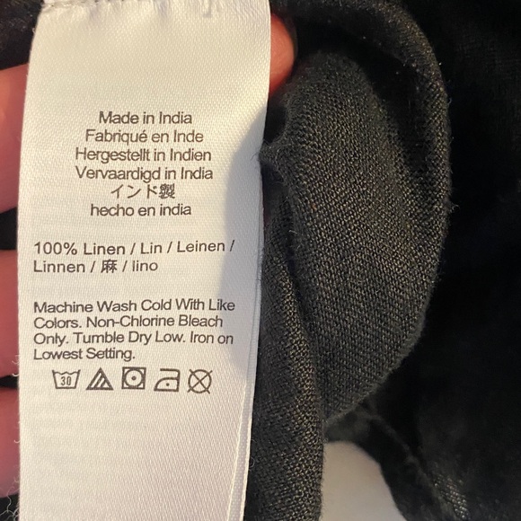 J. Crew Capitaine Shirt in Baird McNutt Irish Linen for Relaxed Size Small G134 - Picture 7 of 12